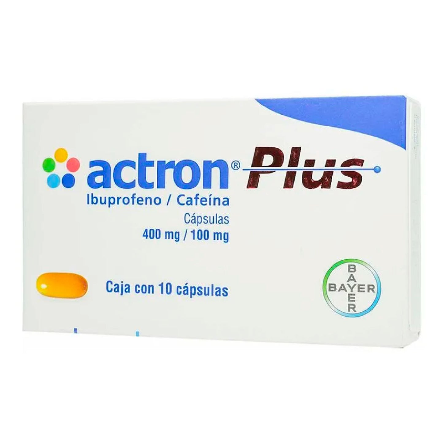 ACTRON PLUS 400 100 MG 10 CAPS