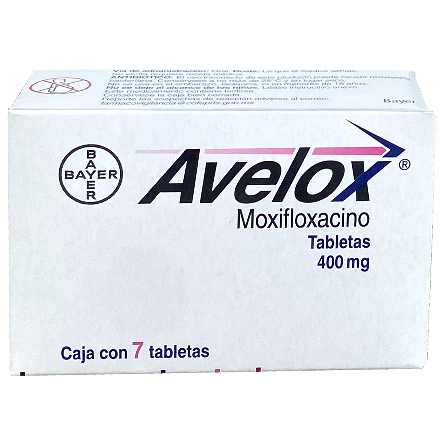 AVELOX 400 MG 7 TAB