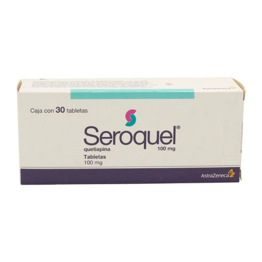 SEROQUEL 100 MG TAB 30