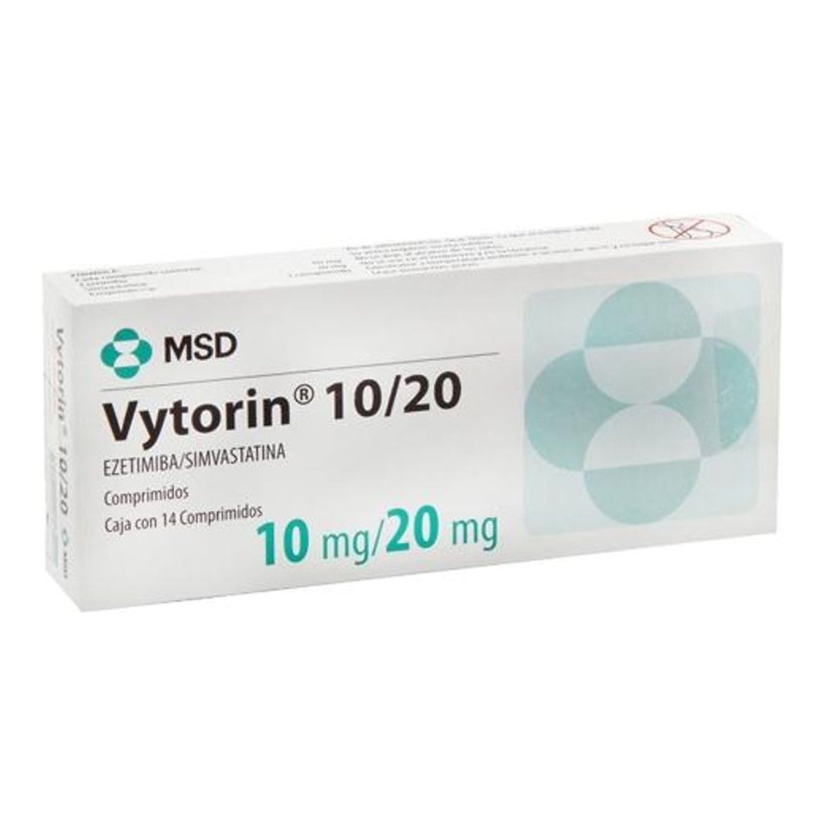 VYTORIN 10 20 MG CPR 14 - 7501326000369