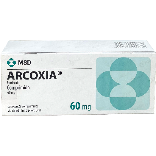 ARCOXIA 60 MG CPR 28