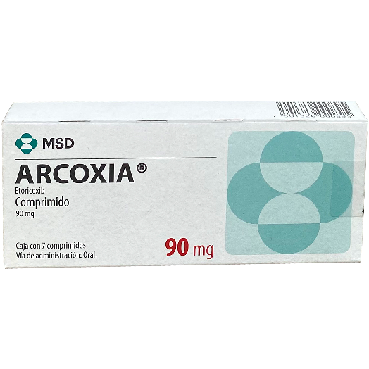 ARCOXIA 90 MG CPR 7