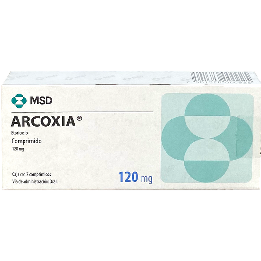 ARCOXIA 120 MG CPR 7 063