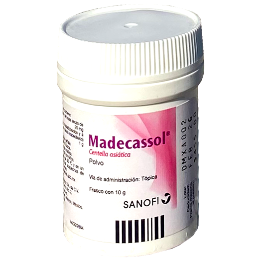 MADECASSOL 20 MG PVO 10 G