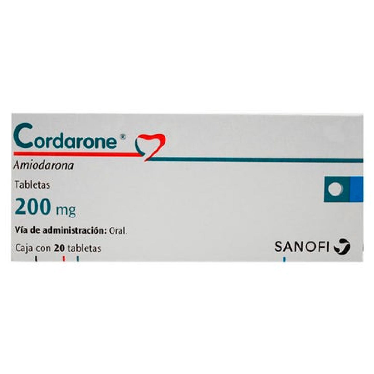 CORDARONE 200 MG TAB 20
