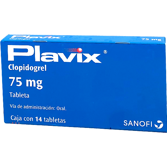 PLAVIX 75MG GRAG 14