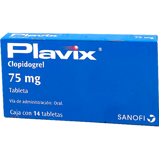 PLAVIX 75MG GRAG 14