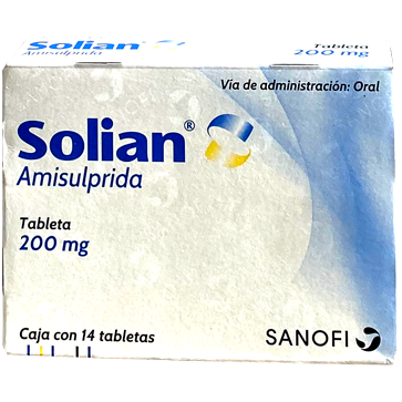 SOLIAN 200 MG TAB 14
