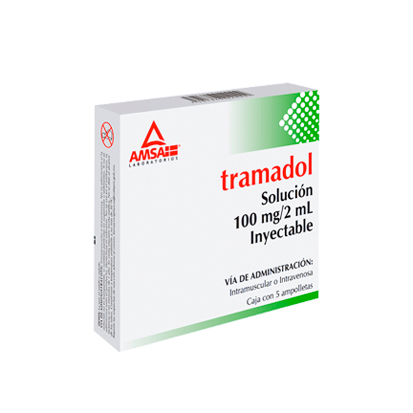 TRAMADOL 100MG S INY AMP5 AMSA