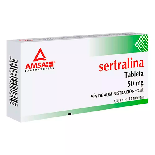 SERTRALINA 14 TAB 50MG AMSA