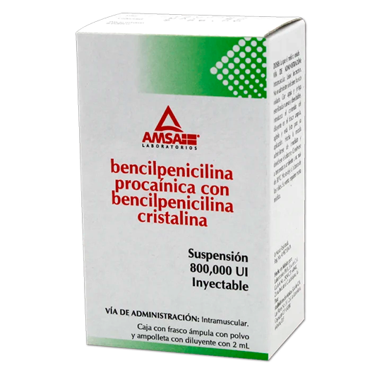 BENCIL PROC 800000UI 2ML AMSA