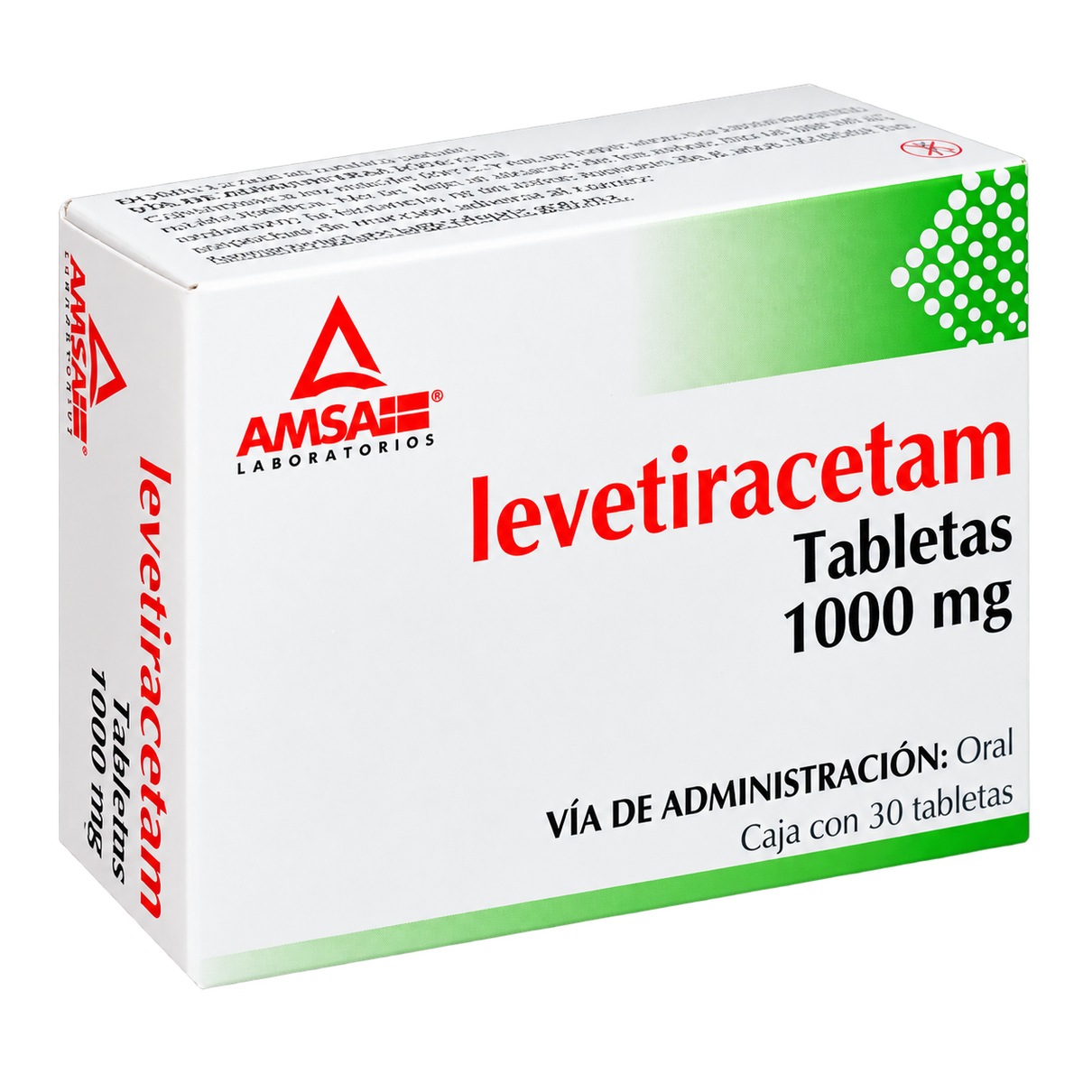 LEVETIRACETAM 1000MG FCO C 30 TAB AMSA — fondo transparente, formato 1:1