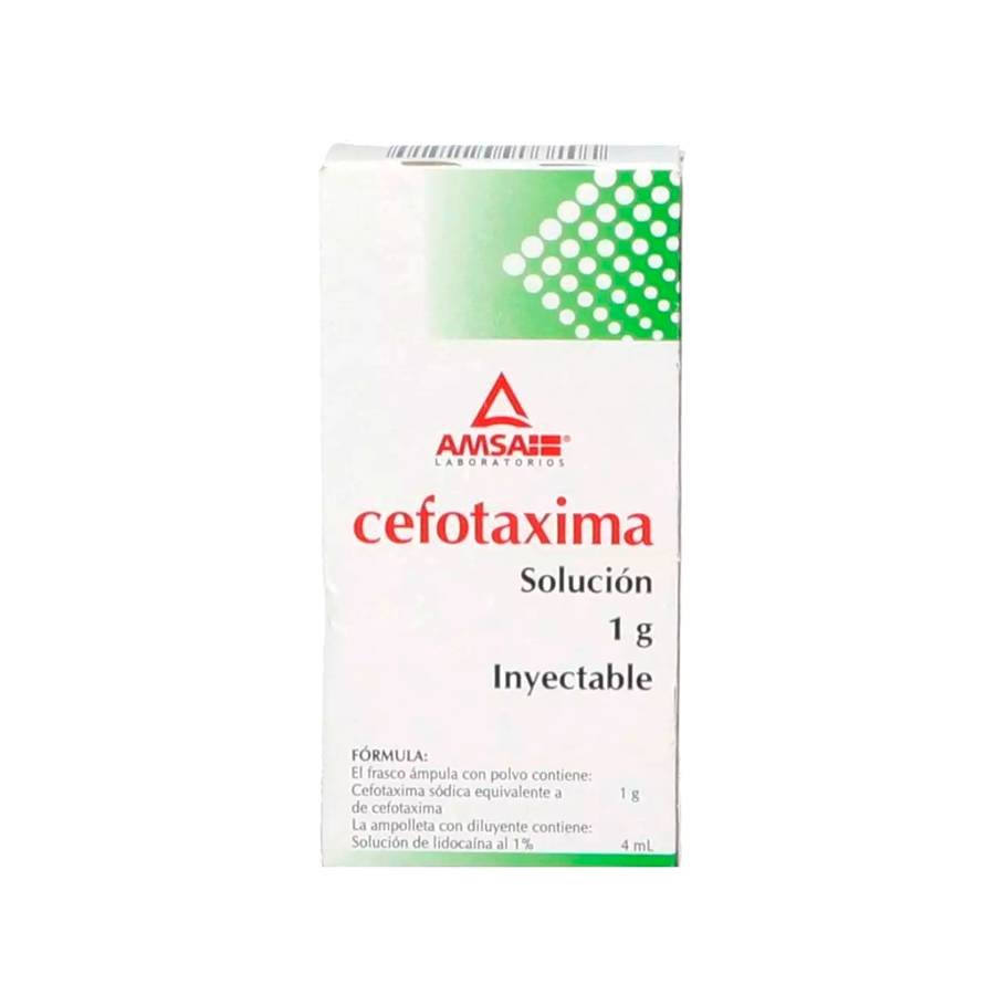 CEFOTAXIMA SOL INY 1G 4ML AMSA