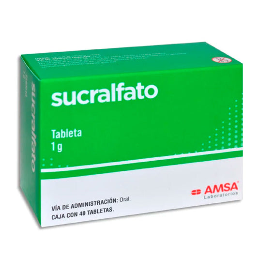 SUCRALFATO 1GR TAB C 40 AMSA