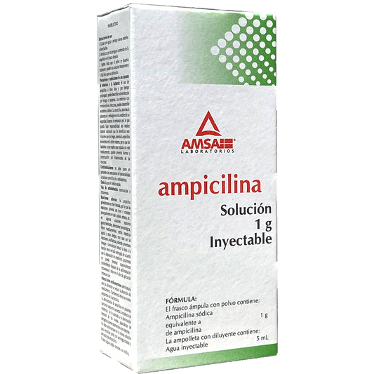 AMPICILINA Sol Iny 1G IM AMSA