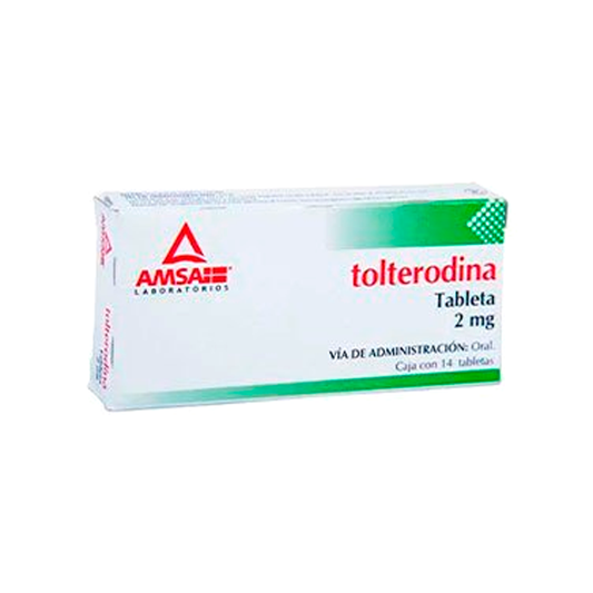 TOLTERODINA 2MG C 14 TAB