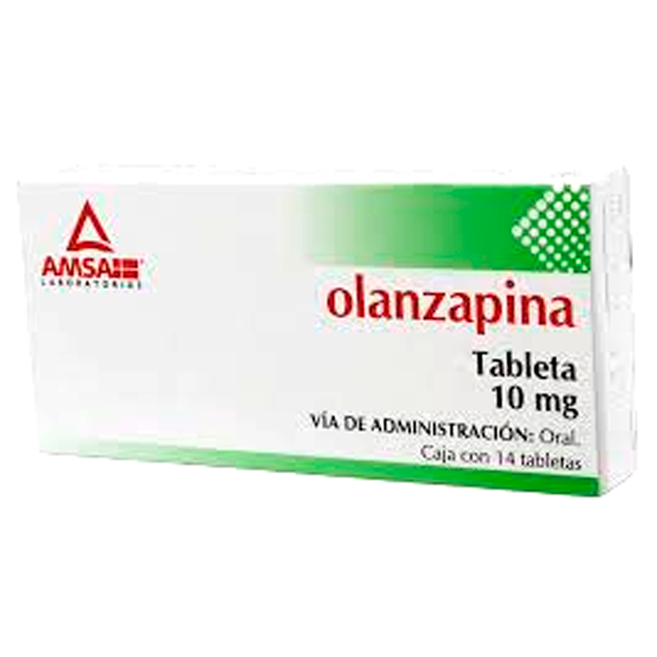 Olanzapina 10MG TAB C14 AMSA