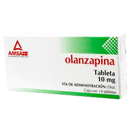 Olanzapina 10MG TAB C14 AMSA