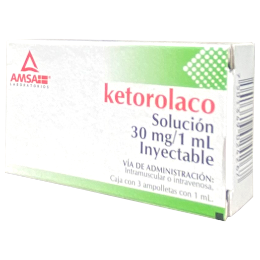 KETOROLACO 30MG SI 1ML AMS LGEN