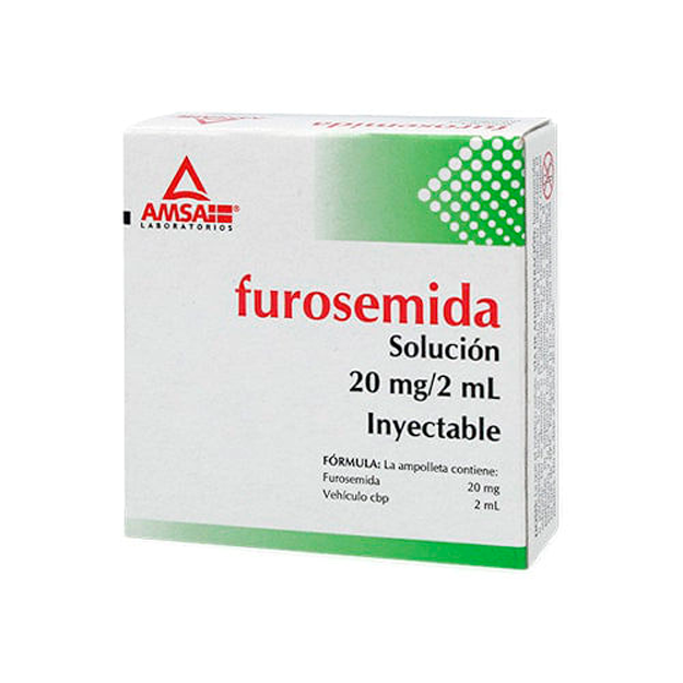 FUROSEMIDA A 5 2ML 20MG AMSA