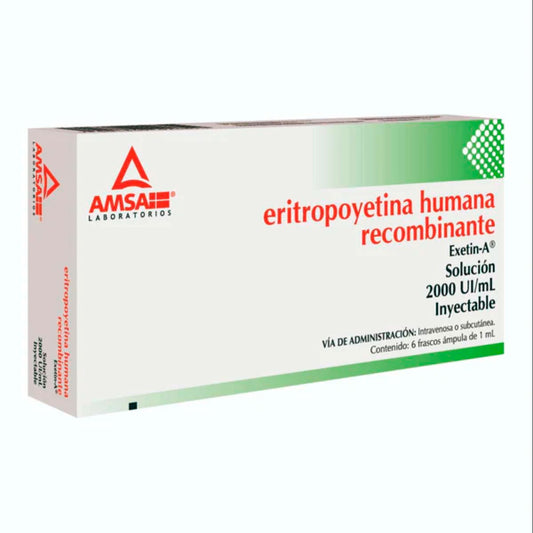 ERITROPOYETINA 2000UI ML FCO C6