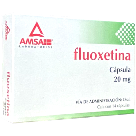 FLUOXETINA 20 MG CAPS 14 AMSA LGEN