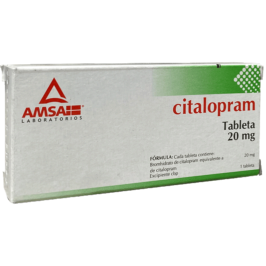 CITALOPRAM 20MC 14 TAB AMSA