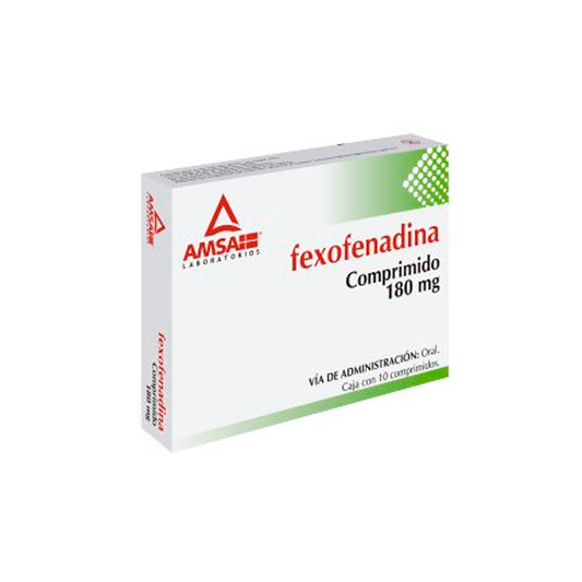 FEXOFENADINA 180MG CPR C10