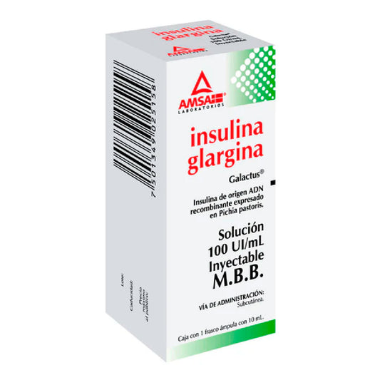 INSULINA GLARGINA 100UI FA10ML  AMSA