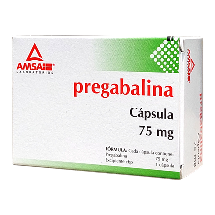 PREGABALINA C 28 CAP 75 MG AMSA