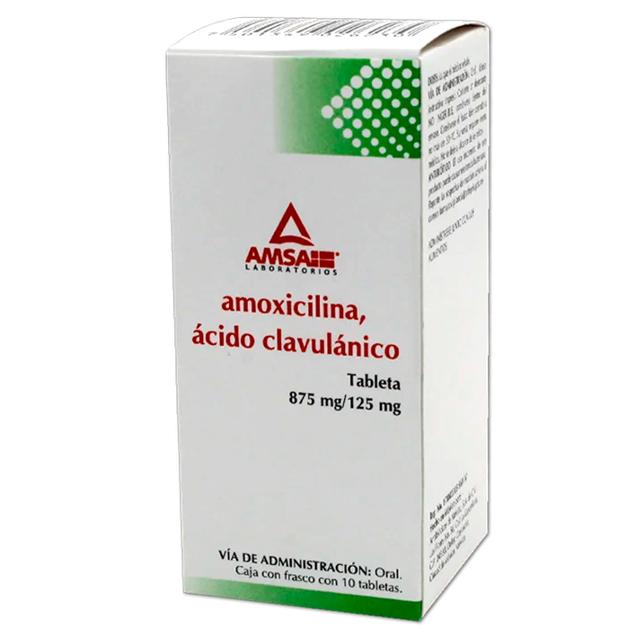 AMOX A CLAV 875 125 TAB10 AMSA LGEN
