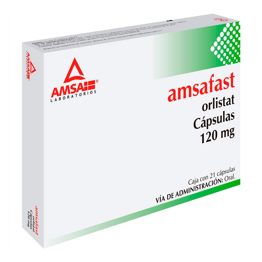Orlistat AMSAFAST C 21 CAP 120MG