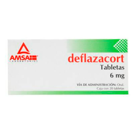 DEFLAZACORT 6MG TAB C20 AMSA