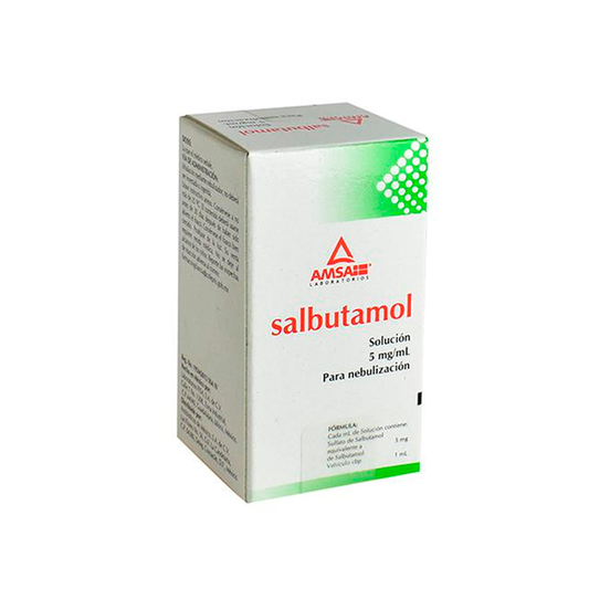 SALBUTAMOL 5MG SOL NEB 10ML