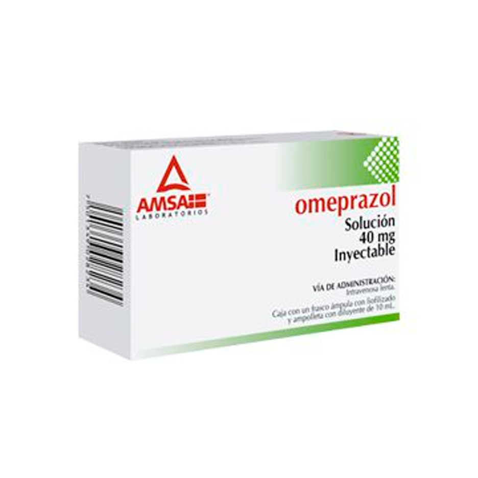 OMEPRAZOL 40MG S INY AMP 10 ML AMSA