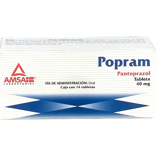 POPRAM 40MG TAB 14 AMSA Pantoprazol