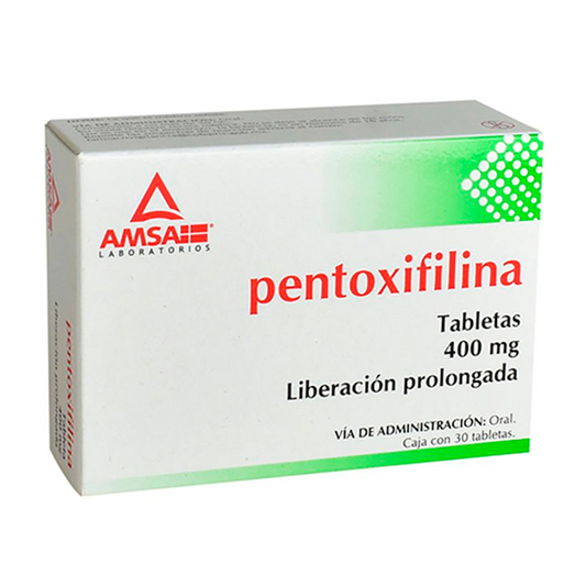 PENTOXIFILINA 400MG TAB C30