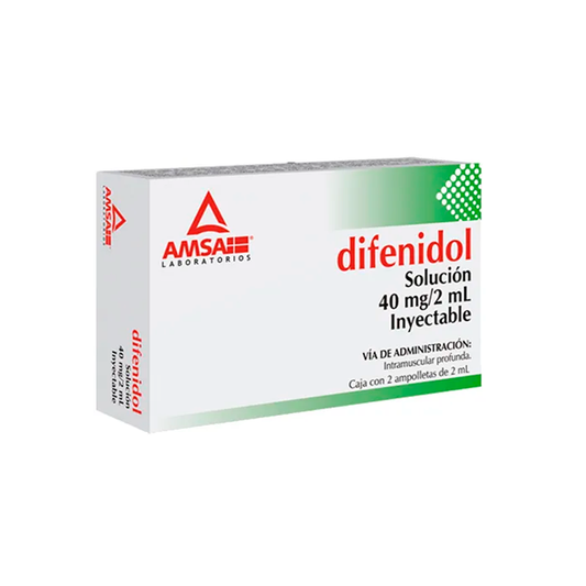 Difenidol 40 MG 2ML 2 AMP AMSA