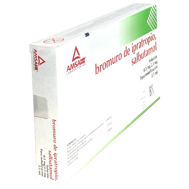BROMURO DE IPATROPIO SALBUT C 10 AMP0 5 2 5 AMSA