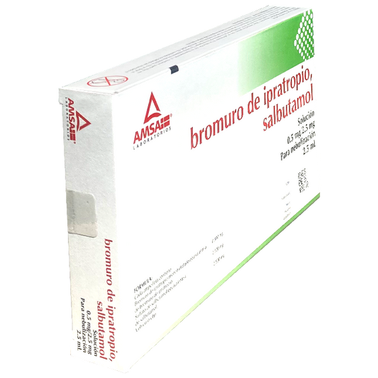 BROMURO DE IPATROPIO SALBUT C 10 AMP0 5 2 5 AMSA