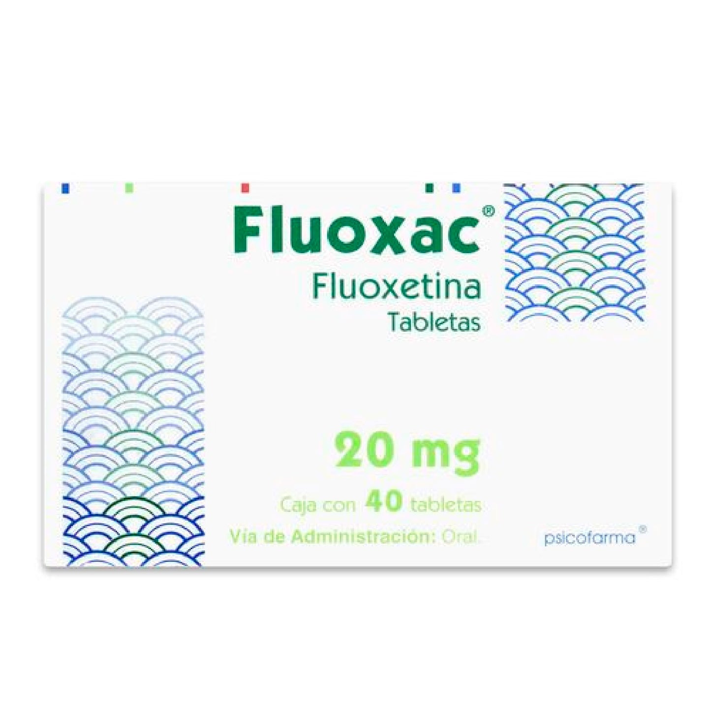 FLUOXAC 20 MG TAB 40 Fluoxetina