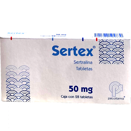 SERTEX T 28 50MG Sertralina