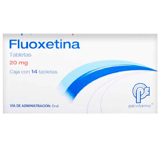 FLUOXETINA 20MG C 14 TAB PSICOFARMA