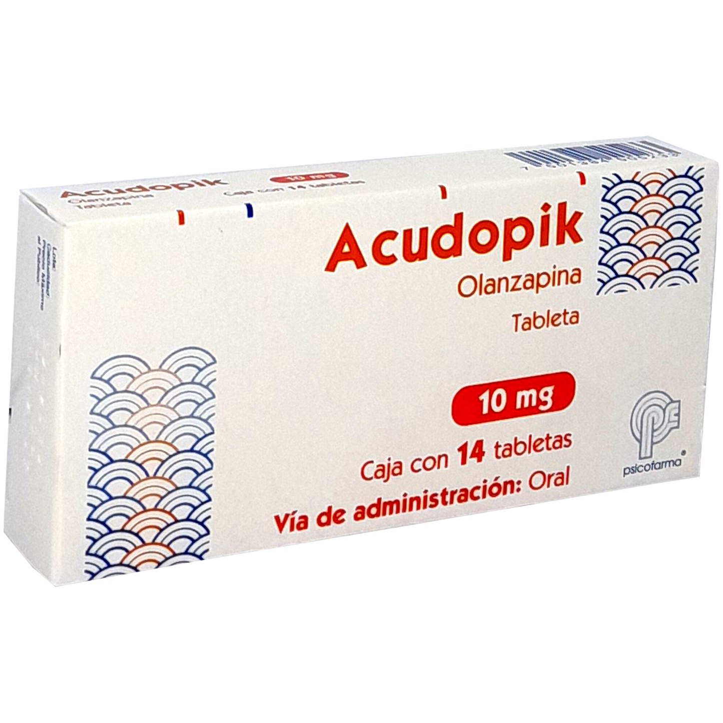 ACUDOPIK 10 MG TAB 14 Olanzapina
