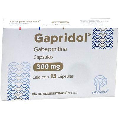 GAPRIDOL 300 MG CAPS 15 Gabapentina