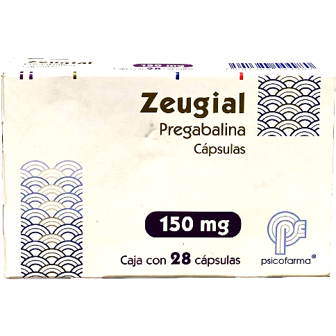 ZEUGIAL 150 MG CAPS 28 Pregabalina