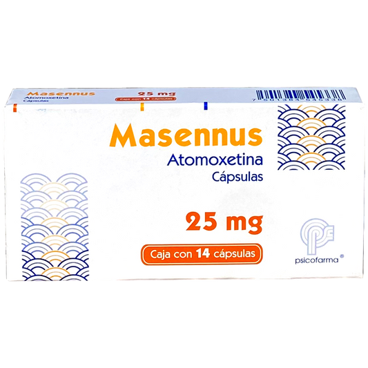 MASENNUS 25 MG CAP 14