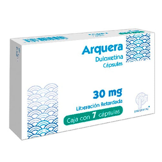 ARQUERA LR 30 MG CAPS 7 Duloxetina
