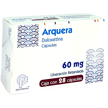 ARQUERA LR 60 MG CAPS 28 Duloxetina