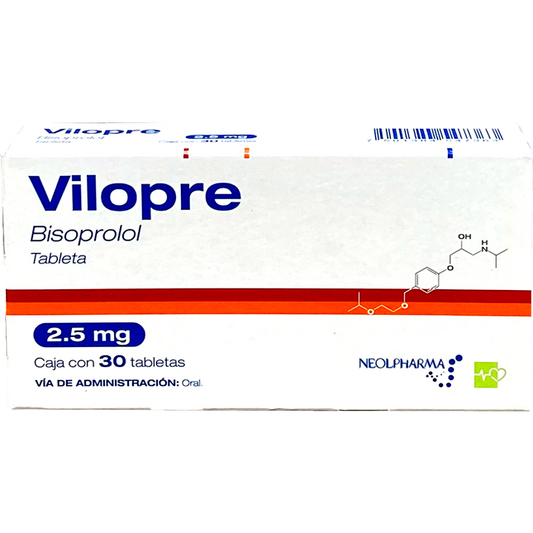 VILOPRE 2 5MG TAB 30 BISOPROLOL
